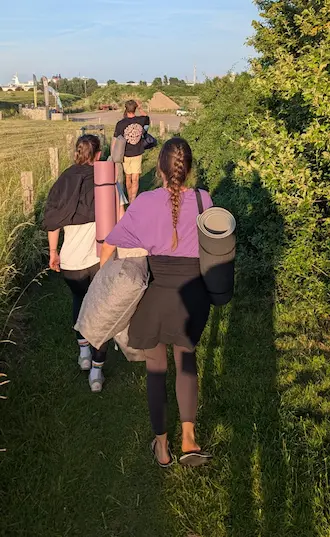 Jurte-Unterkunft am Kitecamp Fehmarn – Surfschule Kite Passion